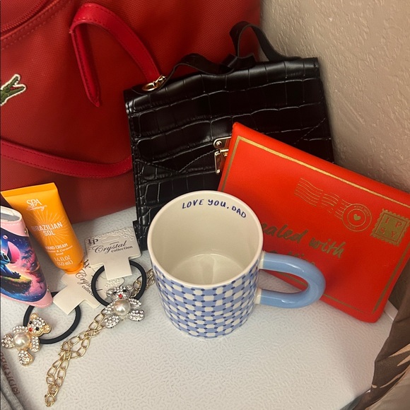 Lacoste Red Tote Bag - Picture 3 of 6